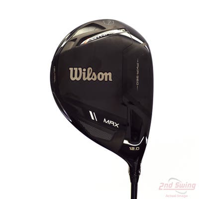 Mint Wilson Staff 2025 DYNAPWR Max Driver 12° UST Mamiya LIN-Q M40X Red 5 Graphite Senior Right Handed 45.75in