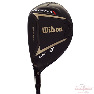 Wilson Staff 2025 DYNAPWR Max Fairway Wood 3 Wood 3W 15° UST Mamiya LIN-Q M40X Red 6 Graphite Stiff Left Handed 43.25in