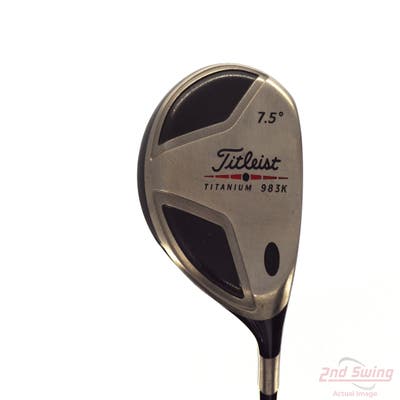 Titleist 983 K Driver 7.5° Titleist 4560 Graphite X-Stiff Right Handed 45.25in