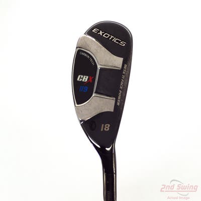 Tour Edge Exotics CBX 119 Hybrid 2 Hybrid 18° Project X EvenFlow Blue 85 Graphite Stiff Right Handed 40.75in