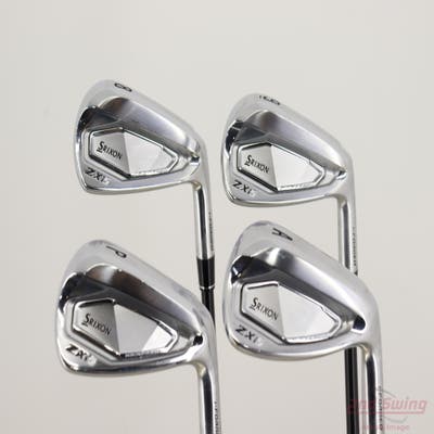 Srixon ZXi5 Iron Set 8-PW AW UST Mamiya Helium Nanocore 60 Graphite Senior Right Handed STD