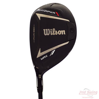 Wilson Staff 2025 DYNAPWR Max Fairway Wood 5 Wood 5W 18° UST Mamiya LIN-Q M40X Red 6 Graphite Stiff Left Handed 42.75in
