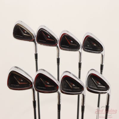 TaylorMade R9 Iron Set 4-PW AW TM Fujikura Motore 65 Graphite Regular Right Handed STD