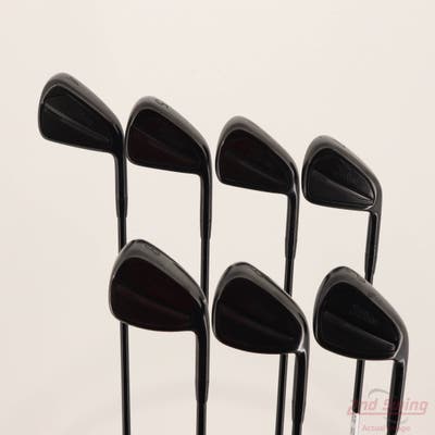Titleist 2023 T200 Black Iron Set 4-PW Mitsubishi Tensei Red AM2 Graphite Stiff Right Handed -1/2"