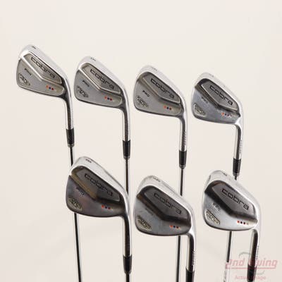 Cobra Amp Cell Pro Iron Set 4-PW True Temper Dynamic Gold S300 Steel Stiff Right Handed +1/2"