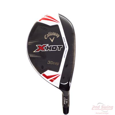 Callaway X Hot 3 Deep Fairway Wood 3 Wood 3W 14.5° Project X Velocity Graphite Stiff Right Handed 43.5in