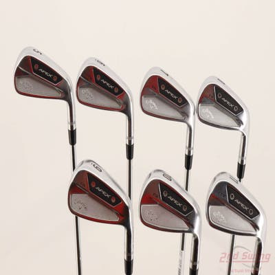 Callaway Apex CB 24 Iron Set 5-PW AW Dynamic Gold Tour Issue X100 Steel X-Stiff Right Handed STD