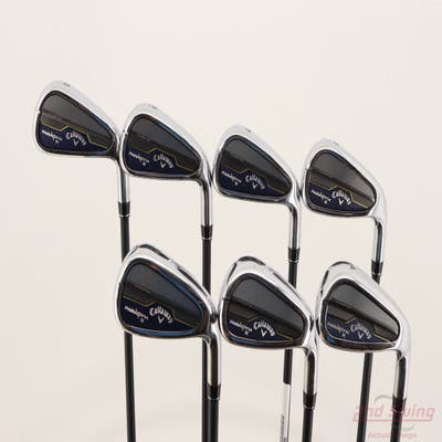 Callaway Paradym X Iron Set 5-PW AW Project X Cypher 50 Graphite Senior Right Handed +1/2"