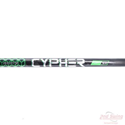 Used W/ PXG RH Adapter Project X Cypher 40 Driver Shaft Senior 44.0in