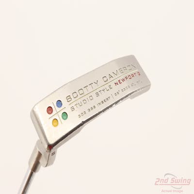 Titleist Scotty Cameron Studio Style Newport 2 Putter Steel Left Handed 35.0in