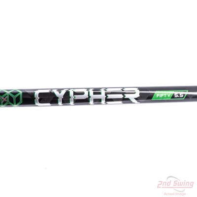 Used W/ PXG RH Adapter Project X Cypher 50 Fairway Shaft Regular 42.25in