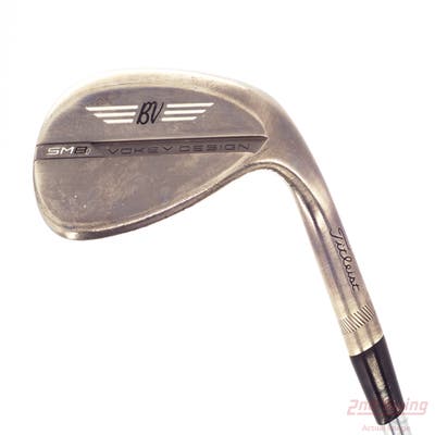 Titleist Vokey SM8 Brushed Steel Wedge Lob LW 58° 10 Deg Bounce S Grind Titleist Vokey BV Steel Wedge Flex Right Handed 35.25in