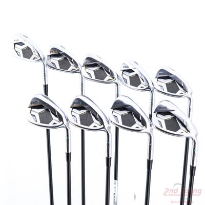 Ping G430 Iron Set 5-PW AW GW SW ALTA CB Black Graphite Regular Right Handed Green Dot +3/4"