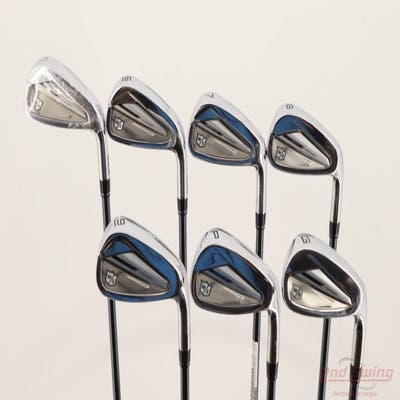 Wilson Staff Dynapwr Forged Iron Set 5-PW GW UST Mamiya Recoil 75 Dart Graphite Senior Right Handed -1/4"