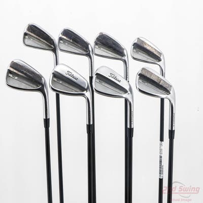 Titleist 2023 T150 Iron Set 4-PW AW UST Mamiya Dart TSTPX Concept 120 Graphite X-Stiff Right Handed STD
