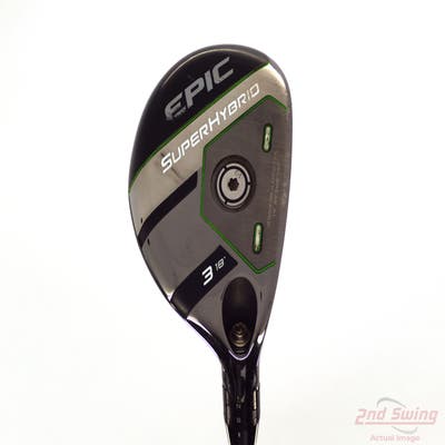 Callaway EPIC Super Hybrid 3 Hybrid 18° Aerotech SteelFiber fc75 Steel Regular Right Handed 41.0in