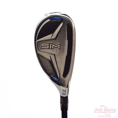 TaylorMade SIM MAX Hybrid 4 Hybrid 22° Fujikura Ventus Blue 6 Graphite Regular Right Handed 40.25in