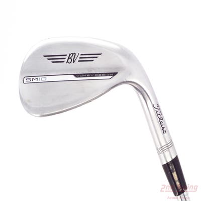 Titleist Vokey SM10 Tour Chrome Wedge Sand SW 56° 10 Deg Bounce S Grind FST KBS Hi-Rev 2.0 125 Steel Stiff Right Handed 35.25in