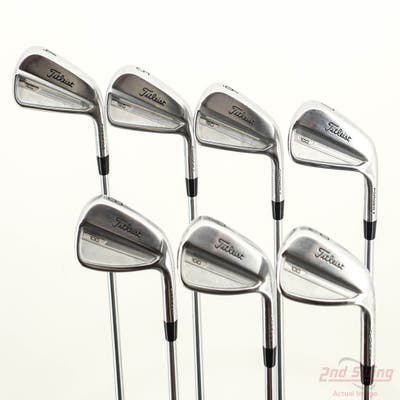 Titleist 2023 T100/T150 Combo Iron Set 4-PW Project X LS 6.0 Steel Stiff Right Handed +1/4"
