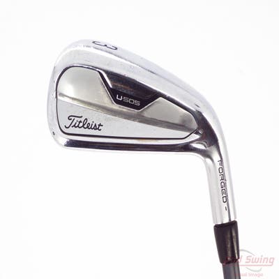 Titleist 2023 U 505 Utility Utility Iron 3 Utility Project X HZRDUS Smoke Black 90 Graphite X-Stiff Right Handed 39.5in