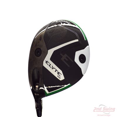 Callaway Elyte Triple Diamond Driver 9° Mitsubishi Eldio Green 40 Graphite Ladies Left Handed 44.0in