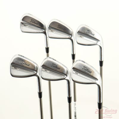 Titleist 2023 T150 Iron Set 6-PW AW Aerotech SteelFiber i80cw Graphite Stiff Right Handed +1/2"