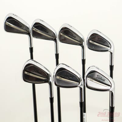 Titleist 2023 T200 Iron Set 5-PW AW Mitsubishi Tensei Blue AM2 Graphite Stiff Right Handed +1/4"