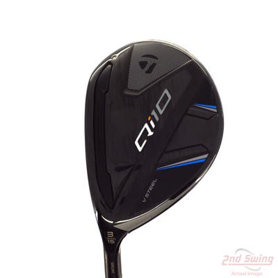 TaylorMade Qi10 Fairway Wood 3 Wood 3W 15° Fujikura Ventus TR Blue Velocore 6 Graphite Regular Left Handed 43.5in