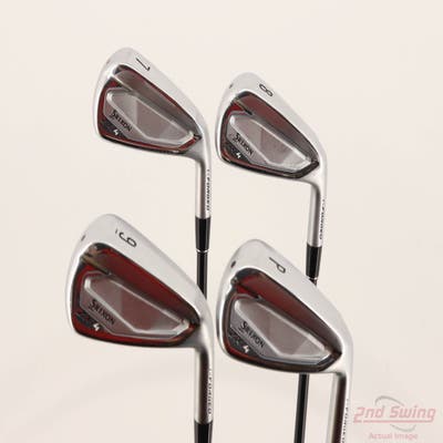 Srixon ZXi4 Iron Set 7-PW UST Mamiya Nanocore Black 50 Graphite Ladies Right Handed -1 1/4"