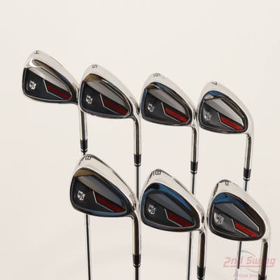 Wilson Staff Dynapwr Iron Set 4-PW FST KBS Max Ultralite Steel Stiff Right Handed +1/2"