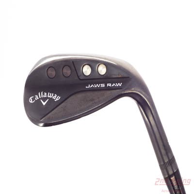 Callaway Jaws Raw Black Plasma Wedge Lob LW 60° 8 Deg Bounce Z Grind Dynamic Gold Spinner Tour Issue 115 Steel Wedge Flex Right Handed 35.0in