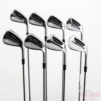 Callaway Apex CB 24 Iron Set 4-PW AW Nippon NS Pro 950GH Neo Steel Stiff Right Handed STD