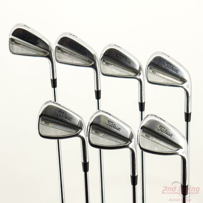 Titleist 2023 T150 Iron Set 4-PW FST KBS Tour-V 110 Steel Stiff Right Handed -1/4"