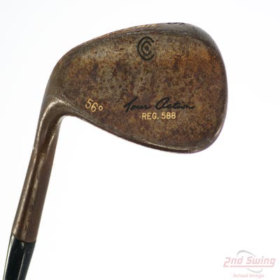 Cleveland Tour Action Wedge Sand SW 56° Stock Steel Shaft Steel Stiff Left Handed 35.5in