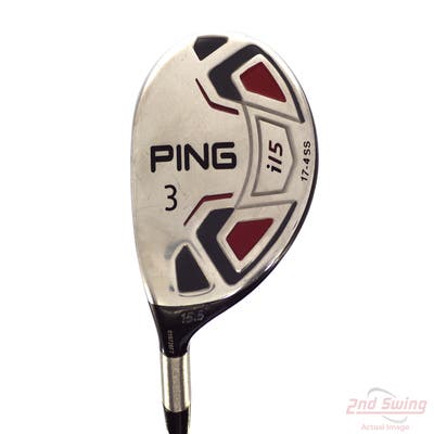 Ping i15 Fairway Wood 3 Wood 3W 15.5° Ping TFC 700F Graphite Stiff Left Handed 43.5in