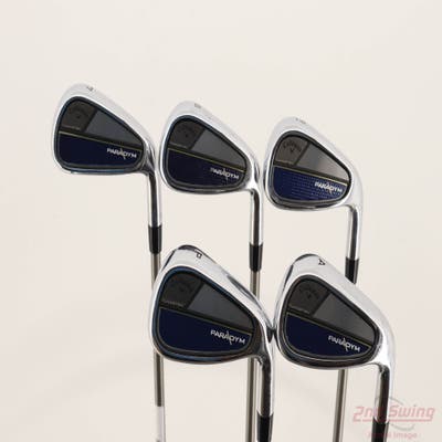 Callaway Paradym Iron Set 7-PW AW Aerotech SteelFiber i95 Graphite Regular Right Handed STD