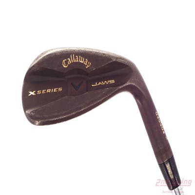 Callaway X Series Jaws CC Slate Wedge Sand SW 56° 12 Deg Bounce Stock Steel Shaft Steel Stiff Right Handed 35.0in