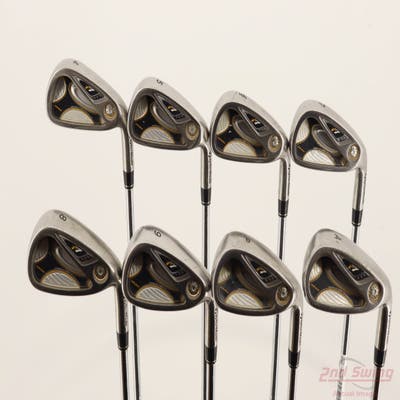 TaylorMade R7 Draw Iron Set 4-PW AW TM T-Step 90 Steel Stiff Right Handed STD