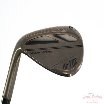 TaylorMade Milled Grind HI-TOE 3 Copper Wedge Lob LW 60° 13 Deg Bounce FST KBS Hi-Rev 2.0 115 Steel Wedge Flex Left Handed 34.0in