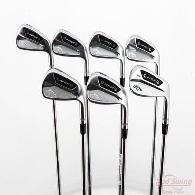 Callaway Apex CB 24 Iron Set 5-PW AW FST KBS Tour-V 120 Steel X-Stiff Right Handed +1/4"