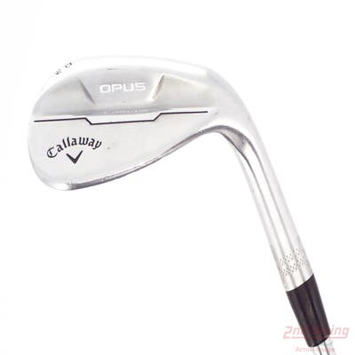 Callaway Opus Brushed Chrome Wedge Lob LW 60° 12 Deg Bounce W Grind Nippon NS Pro Modus 3 Tour 105 Steel Stiff Right Handed 35.5in