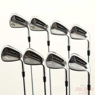 Callaway Apex CB 24/Apex Pro 24 Combo Iron Set 4-PW AW Dynamic Gold Mid 115 Steel X-Stiff Right Handed +3/4"