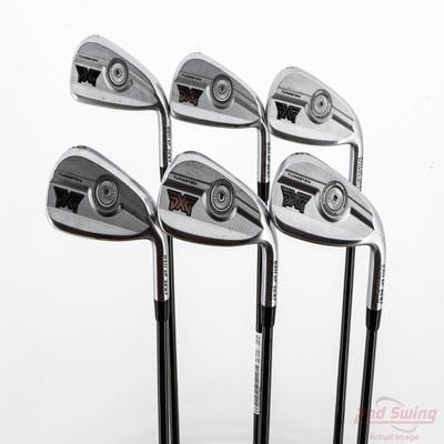 PXG 0311 XP Gen7 Iron Set 6-PW AW FST KBS Tour Custom Black Steel Stiff Right Handed -1/2"