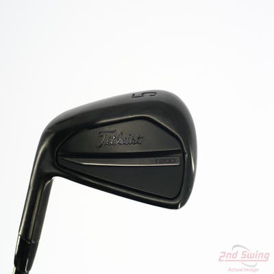 Titleist 2023 T200 Black Single Iron 5 Iron FST KBS S-Taper Steel Stiff Left Handed 39.0in
