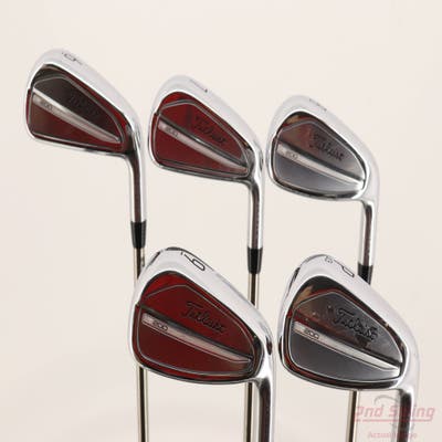 Titleist 2023 T200 Iron Set 6-PW UST Mamiya Recoil 65 F3 Graphite Regular Right Handed +3/4"