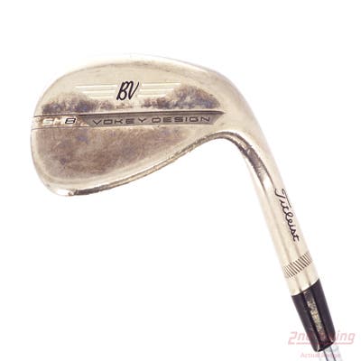 Titleist Vokey SM8 Brushed Steel Wedge Lob LW 58° 10 Deg Bounce S Grind Titleist Vokey BV Steel Wedge Flex Right Handed 35.0in