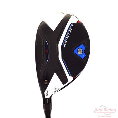 Cobra Aerojet Fairway Wood 3 Wood 3W 15° Mitsubishi Kai'li Blue 60 Graphite Stiff Left Handed 43.5in