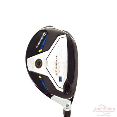 TaylorMade SIM2 Titanium Fairway Wood 3 Wood 3W 15° Project X HZRDUS Black Gen4 80 Graphite X-Stiff Right Handed 43.0in