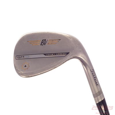 Titleist Vokey SM10 Nickel Wedge Sand SW 56° 14 Deg Bounce F Grind Aerotech SteelFiber i95cw Graphite Regular Right Handed 35.25in