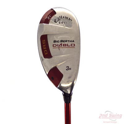 Callaway Big Bertha Diablo Hybrid 3 Hybrid Callaway BB Diablo Hybrid Graphite Stiff Right Handed 40.0in